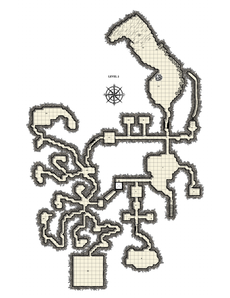 Graduation Day, level 2 map